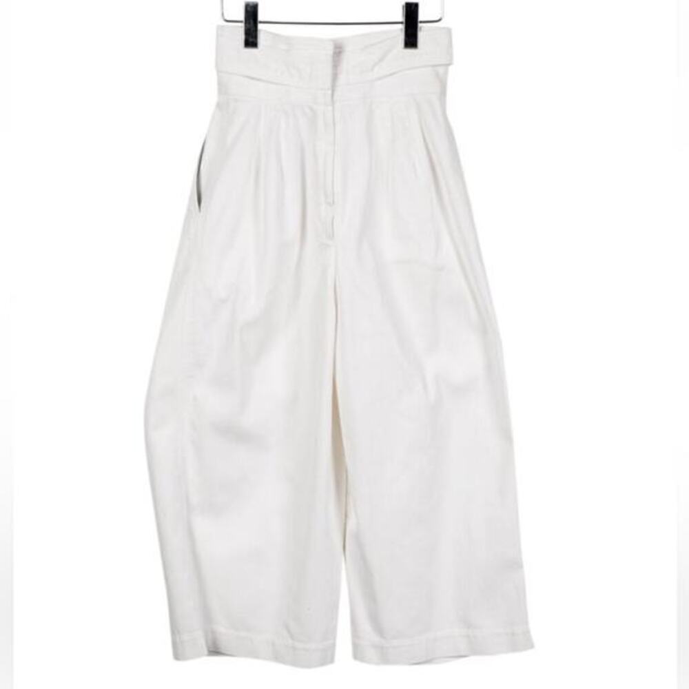 Marc Jacobs Runway White Wide-Leg Pants NWT size 2 - Picture 2 of 10